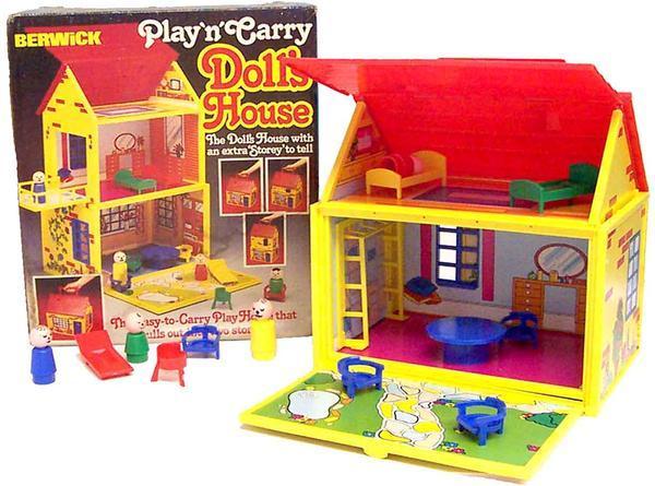 PLAY 'N CARRY DOLL and TEA SET