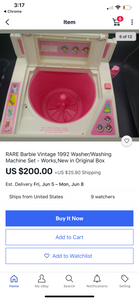 Barbie Spin Pretty Really Works Washer