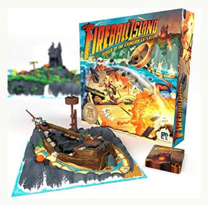 **FIREBALL ISLAND: WRECK OF THE CRIMSON CUTLASS (Restoration Games, Asmodee, Mandu-Korea, Broadway Toys-China, Taiwan, Singapore)