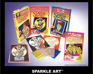 SPARKLE ART™ (Barbie, Disney, Hulk Hogan, Mickey Mouse, Where’s Waldo)