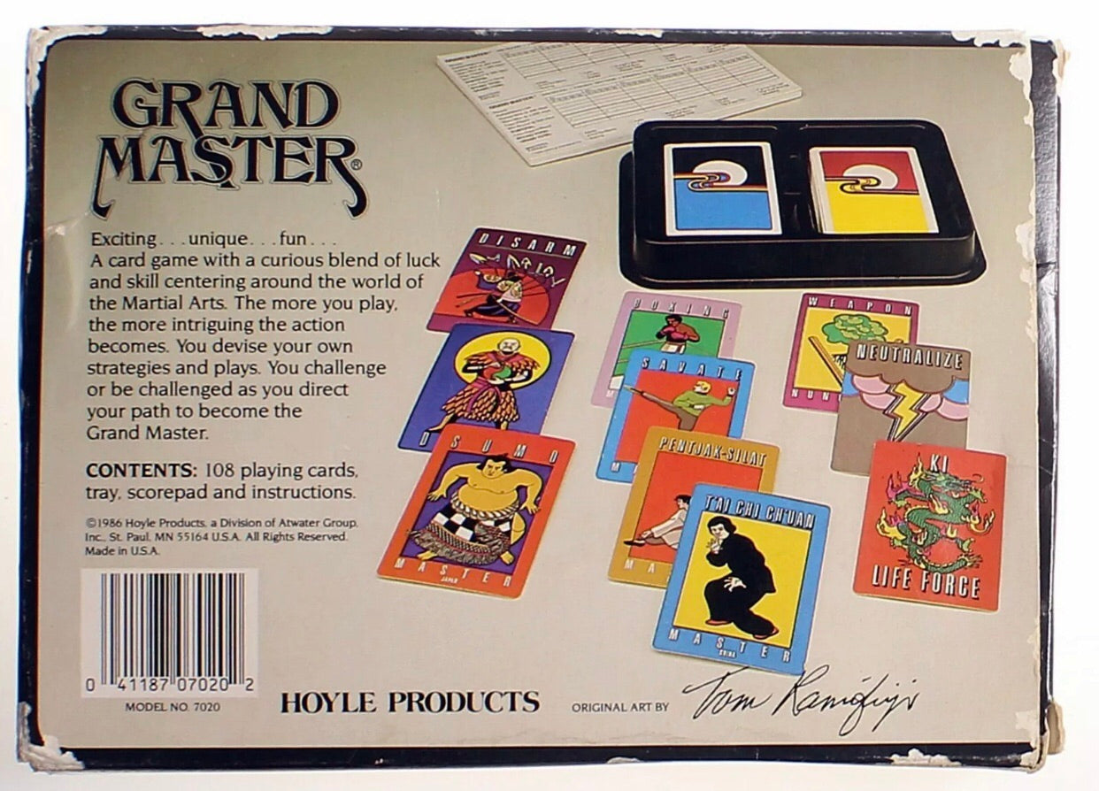 GRAND MASTER™ MARTIAL ARTS CARD GAME – Becker Associates LLC